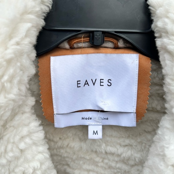 Eaves Beatrice Shacket in Brown NEW - Picture 3 of 13